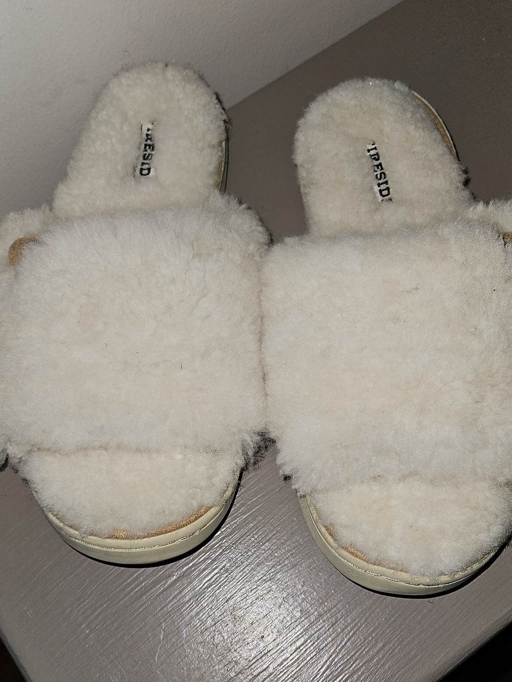 FIRESIDE DEARFOAMS CAIRNS SLIDE SLIPPERS SZ 6